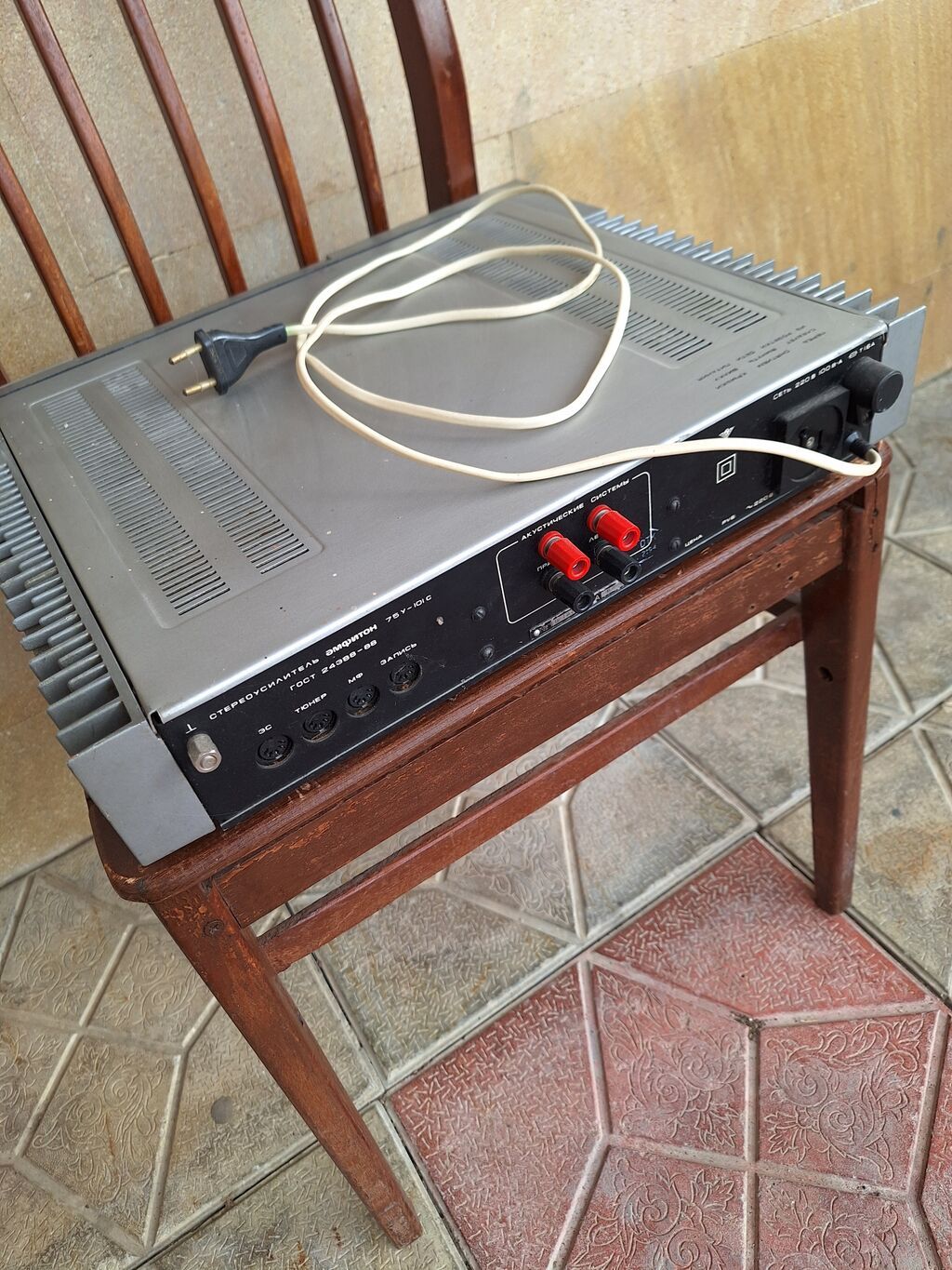 Amfiton stereo səsqücləndirici predvariteli-tembrobloku işləmir ancaq — Elektronika, Bakı (7)