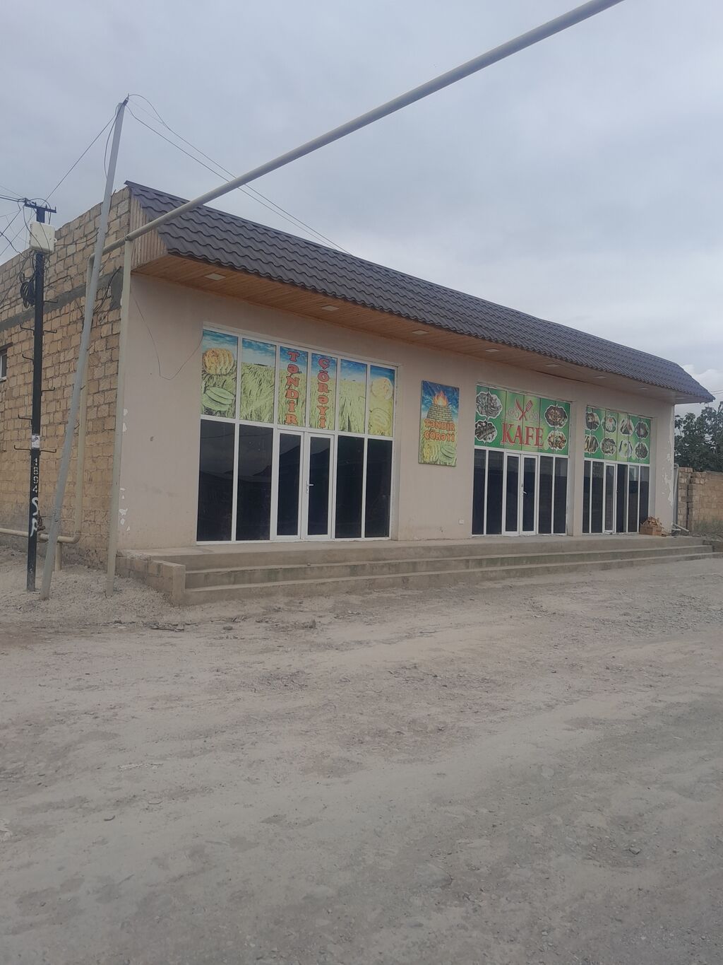Satilir Təndir çörəyi və kafe fəaliyyəti üçün hazır obyekt — Daşınmaz əmlak, Gəncə (7)