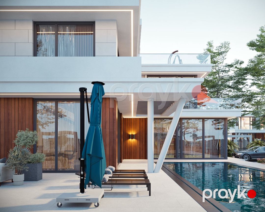 Satılır 6 otaqlı həyət evi/bağ evi 460 m² — Ev, villa, Bakı (2)
