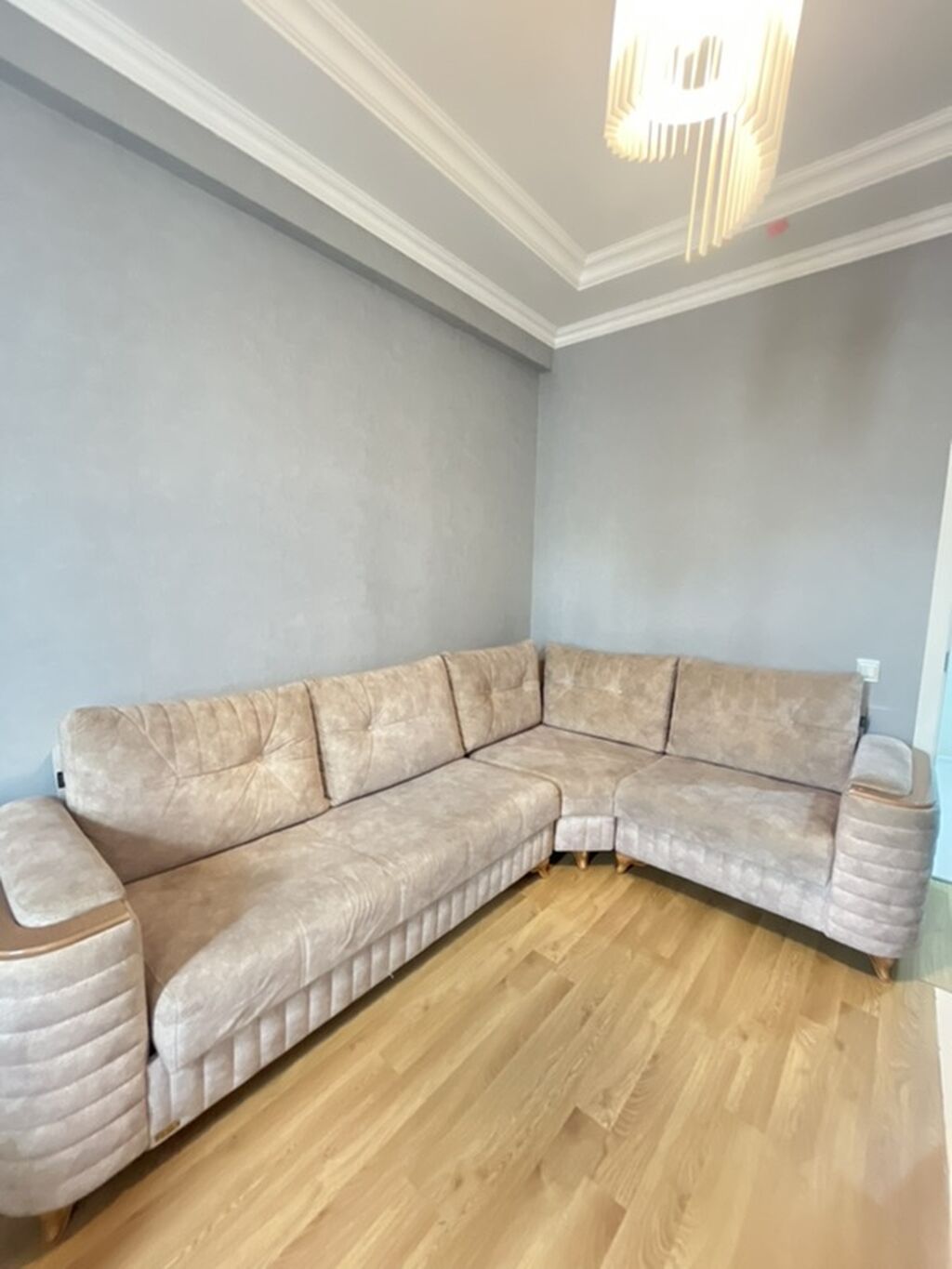 Künc divan, İşlənmiş, Açılan, Bazalı, Parça, Çatdırılma yoxdur — Mebel, Xırdalan (5)