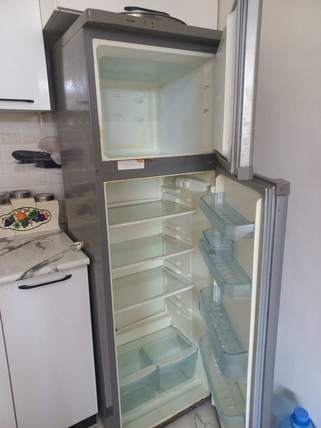 Nord iki qapılı soyuducu - Üst hissədə ayrıca dondurucu bölmə, alt — Soyuducular, Bakı (4)