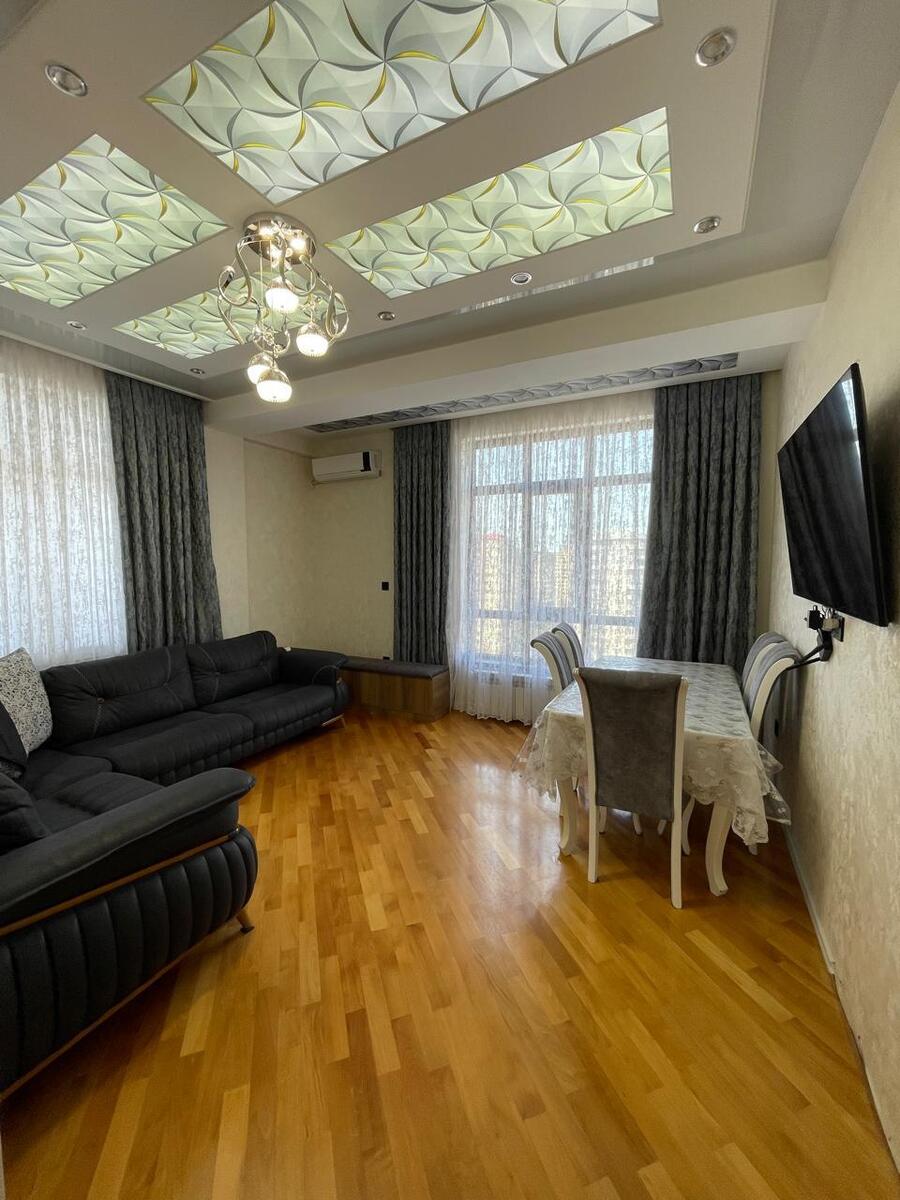 İcarəyə verilir 3 otaqlı yeni tikili 120 m² — Mənzil, Bakı (4)