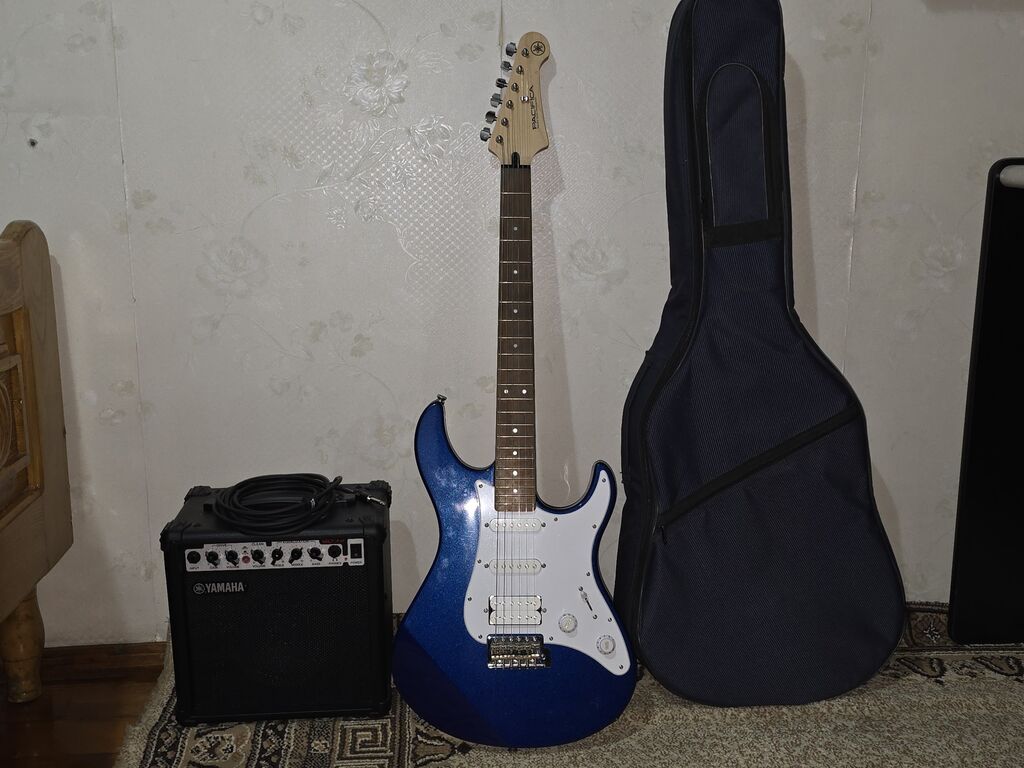 Yamaha elektrik gitara seti Qiymət dəst şəklində gitara, çantası — Musiqiə alətləri, Bakı