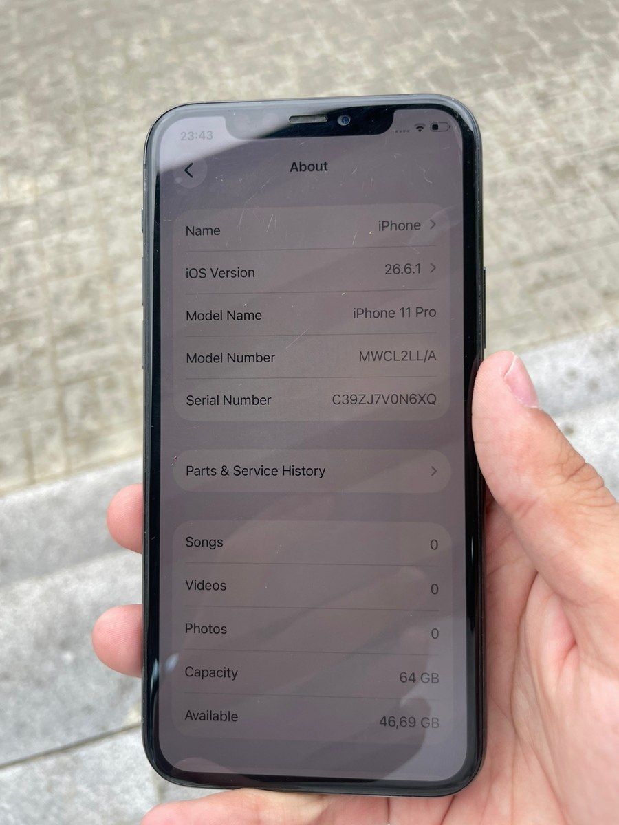 Apple iPhone 11 Pro Midnight Green 64GB/4GB — Smartfonlar, Bakı (6)