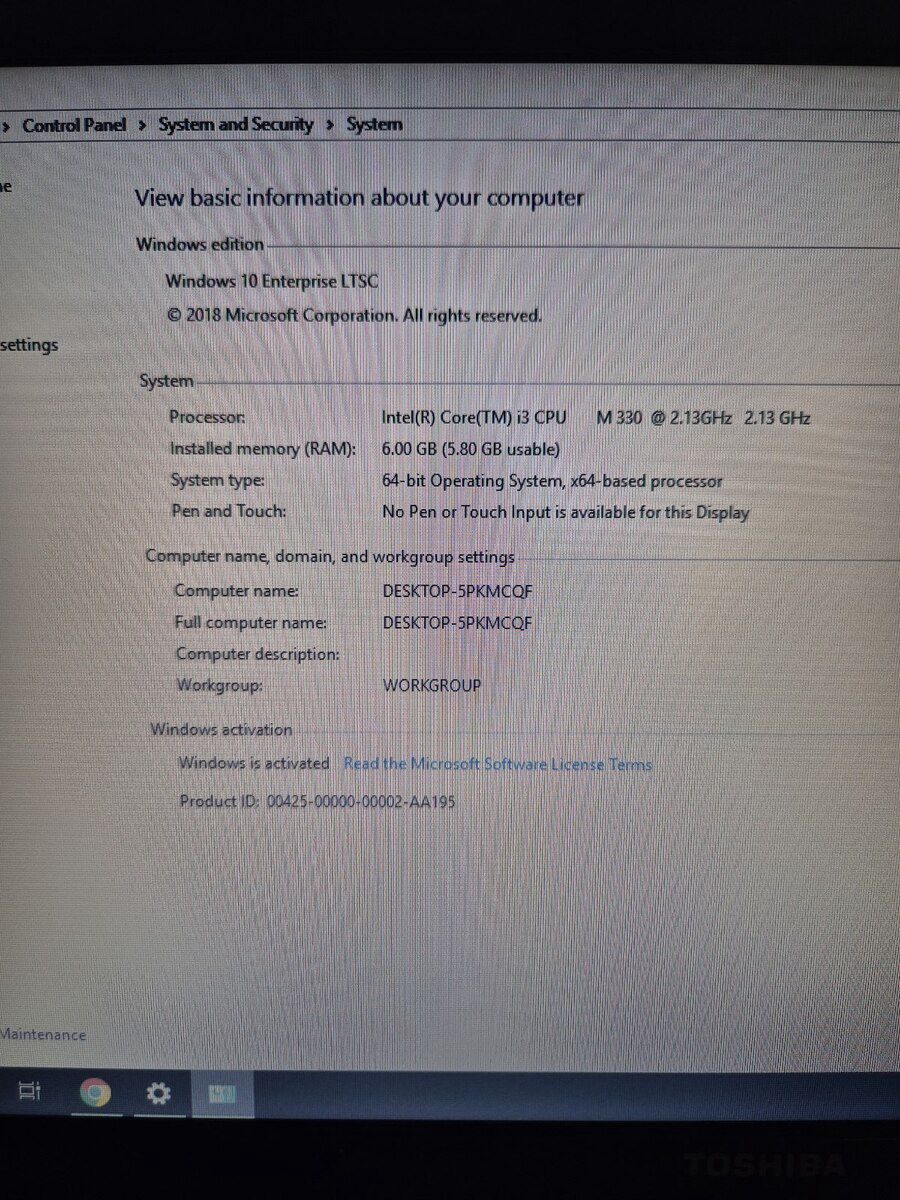 Noutbuk Toshiba — Elektronika, Bakı (2)