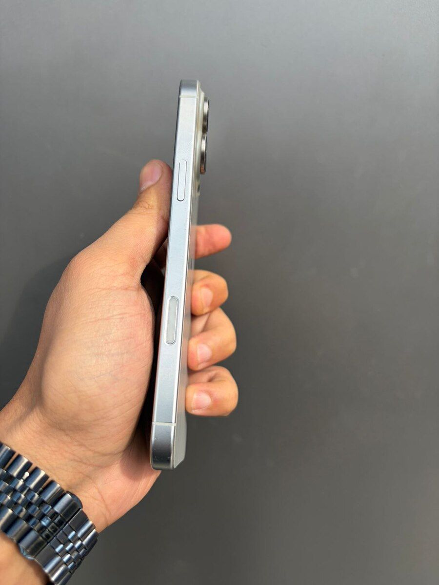 Apple iPhone 16 Pro Max White Titanium 256GB/8GB — Smartfonlar, Gəncə (6)