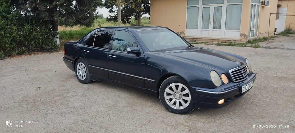 Mercedes E 240, 2.4 L, 1999 il, 359 000 km — Avtomobillər, Salyan (3)
