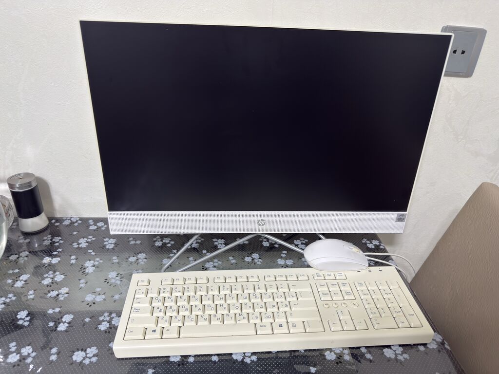 HP All-in-One 24-df0067ur satılır Intel Core i3-10100T (10-cu — Elektronika, Digah (3)