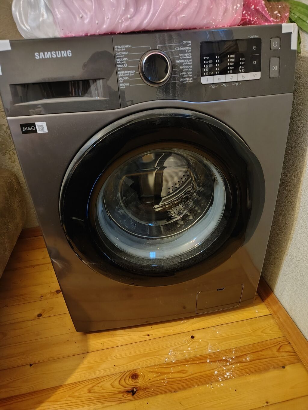 Paltaryuyan maşın Samsung, 8 kq, Yeni, Avtomat, Qurutmasız, Kredit yoxdur, Pulsuz çatdırılma — Paltaryuyan maşınlar, Bakı (2)