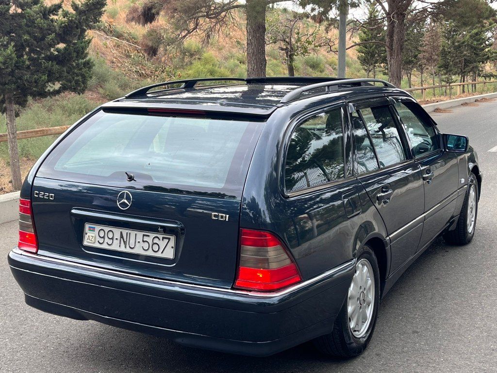 Mercedes C 220, 2.2 L, 1999 il, 487 000 km — Avtomobillər, Bakı (10)