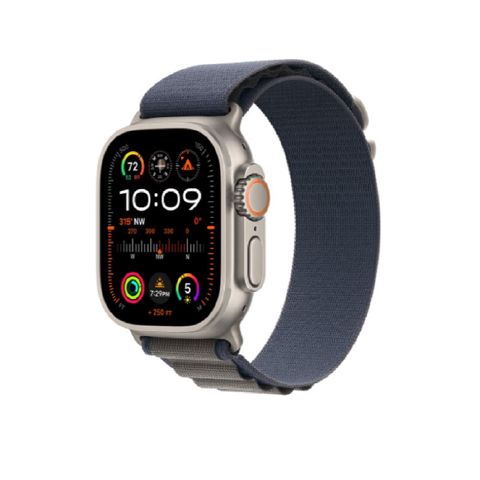 Apple Watch Ultra 2 Titanium Case, Blue Alpine Loop Band Large size + Cellular MREQ3RB/A — Bakı