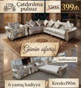 Yeni, Künc divan, Kreslo, Divan, Bazalı, Açılan — afa.mebel — Yumşaq mebel dəstləri