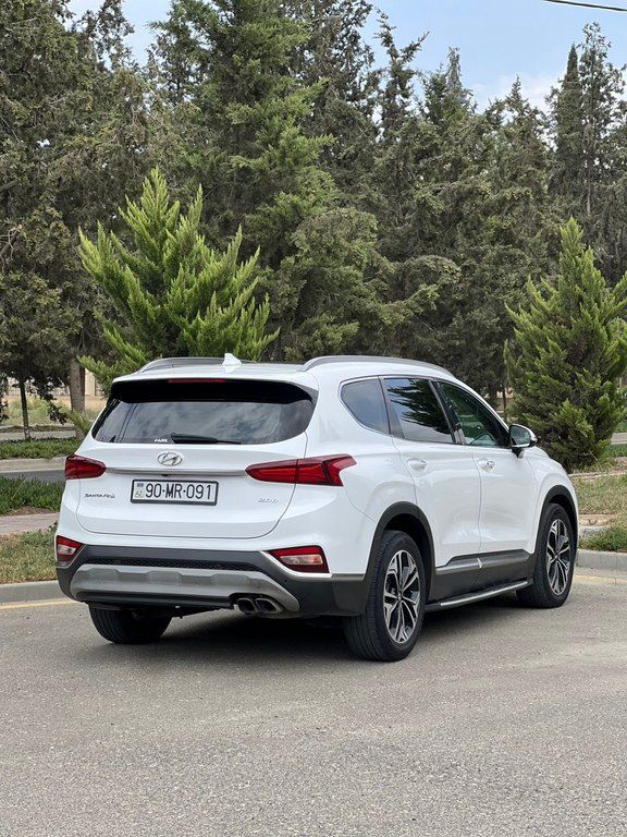Hyundai Santa Fe, 2.0 L, 2018 il, 197 120 km — Avtomobillər, Şirvan (5)