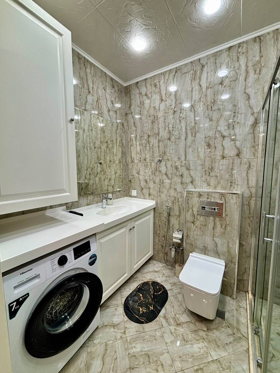 İcarəyə verilir 3 otaqlı yeni tikili 115 m² — Mənzil, Bakı (10)