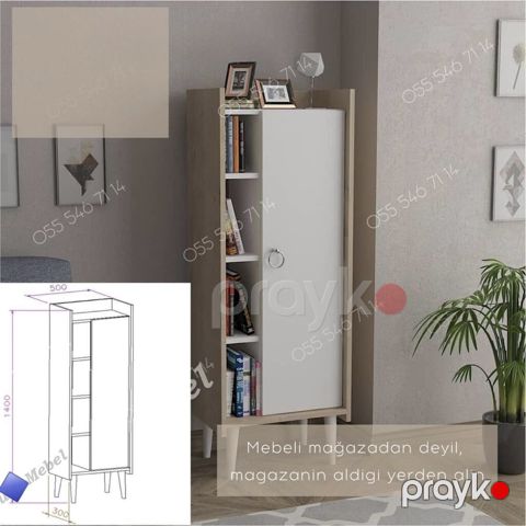 Skandinaviya tərzində şkaf-rak - Ölçülər: 1400 x 500 x 300 mm — Bakı