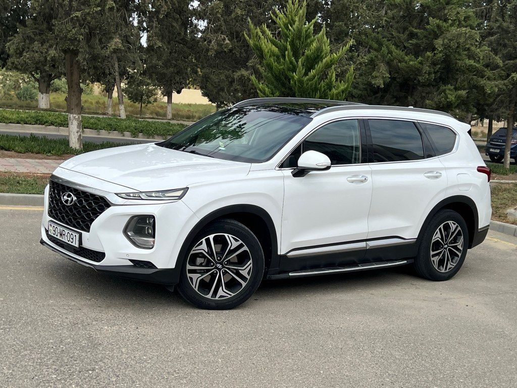 Hyundai Santa Fe, 2.0 L, 2018 il, 197 120 km — Avtomobillər, Şirvan (8)