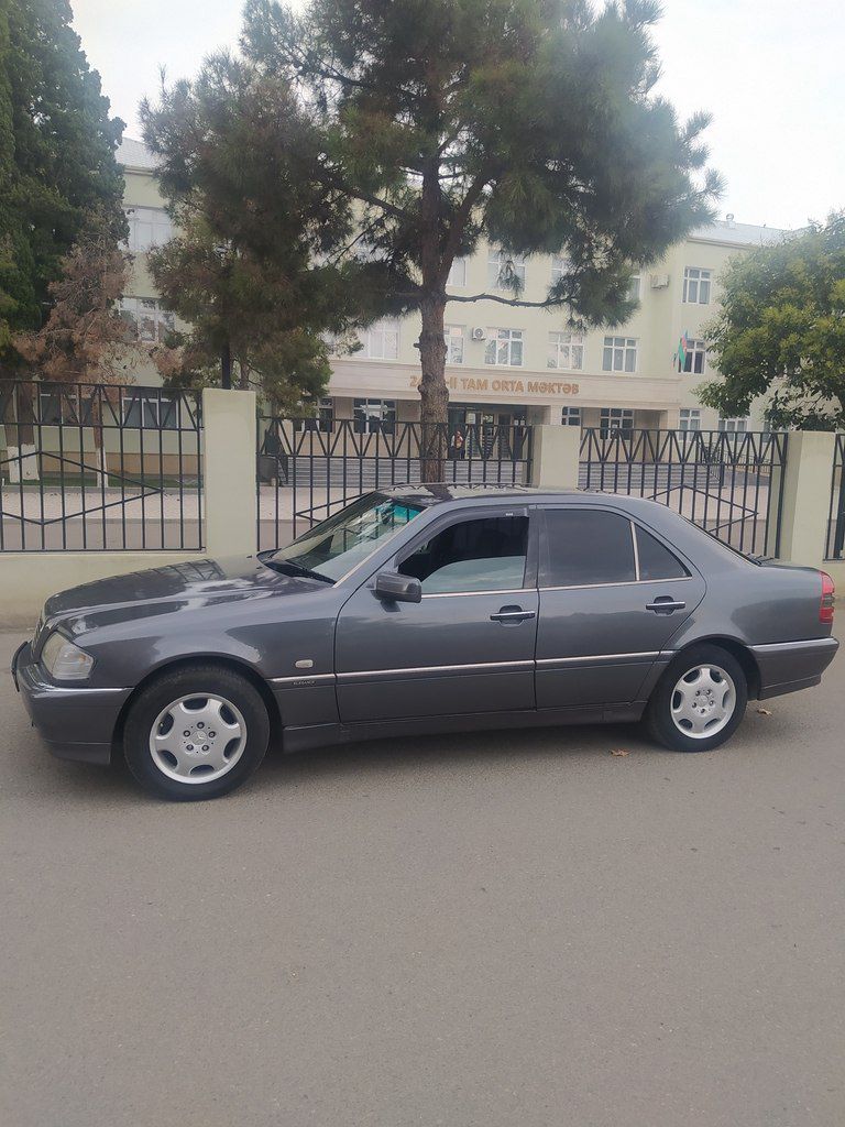 Mercedes C 180, 1.8 L, 1995 il, 350 000 km — Avtomobillər, Gəncə (8)