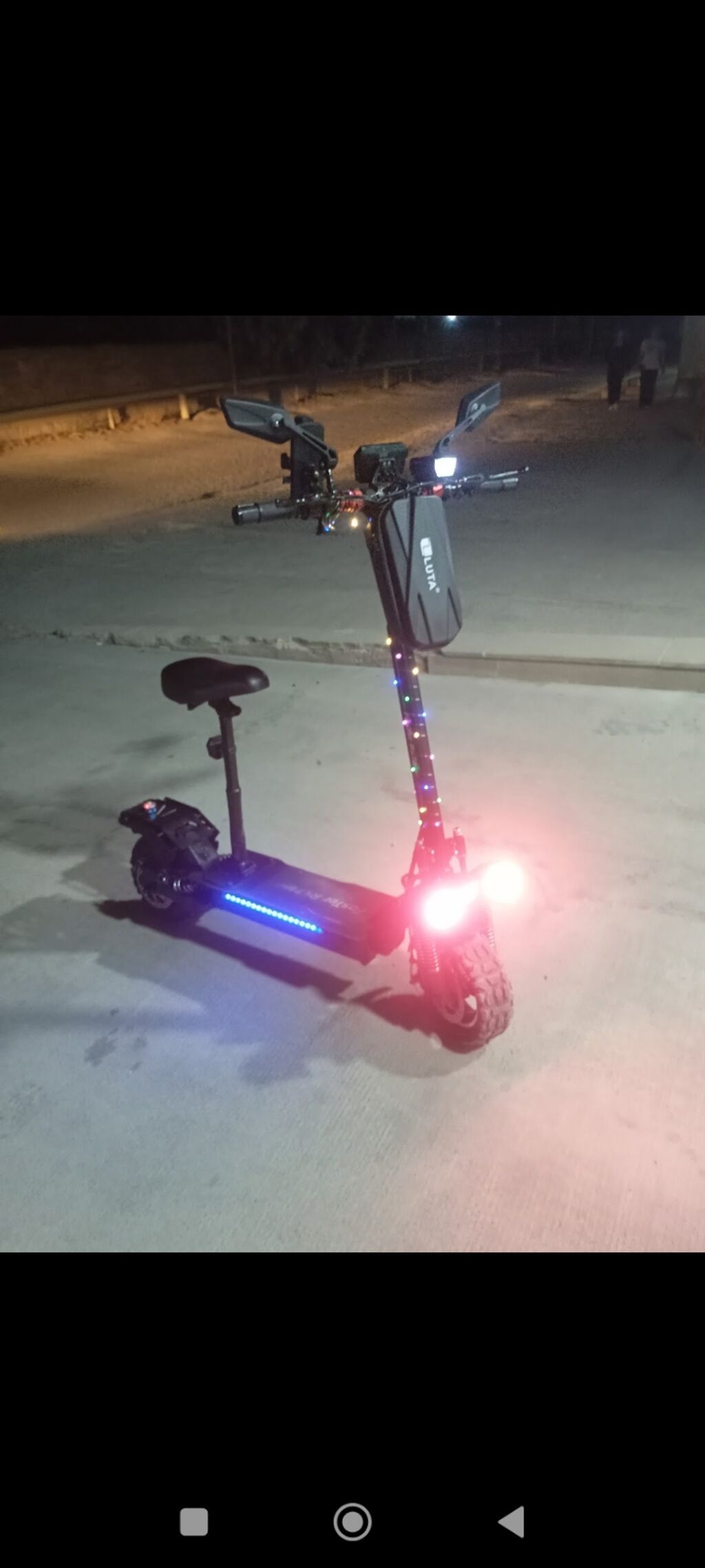 Yeni FasTer Rs7 Skuter Elektrik skuter – güclü işıqlandırma və rahat — İdman, hobi, istirahət, Digah (7)