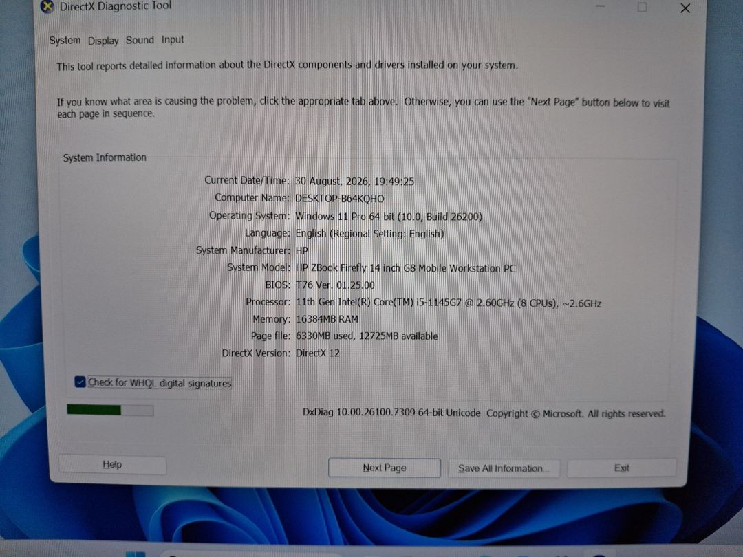 Noutbuk HP Zbook G8 Mobile Workstation PC — Elektronika, Bakı (11)