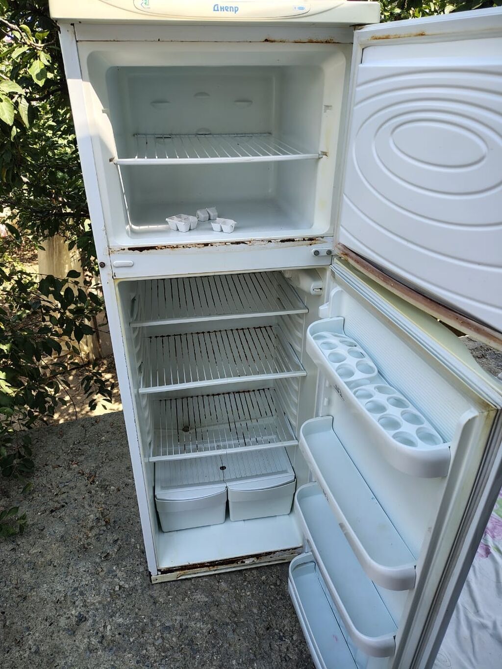 Dnepr iki kameralı soyuducu - Üst hissədə ayrıca dondurucu bölmə, 1 — Soyuducular, Saray (3)