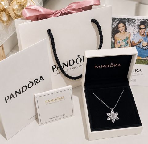 Pandora gümüş boyunbağı — Bakı