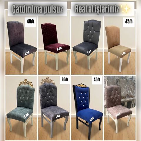 Qonaq otağı üçün, Yeni, Stul — Bakı