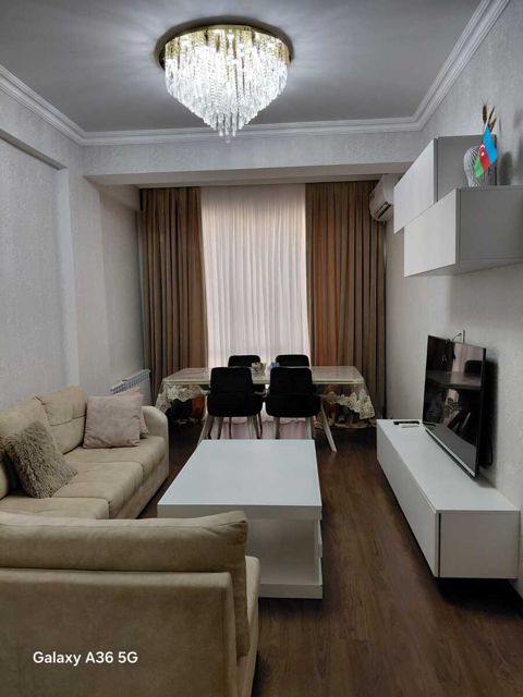 İcarəyə verilir 2 otaqlı yeni tikili 76 m² — Bakı