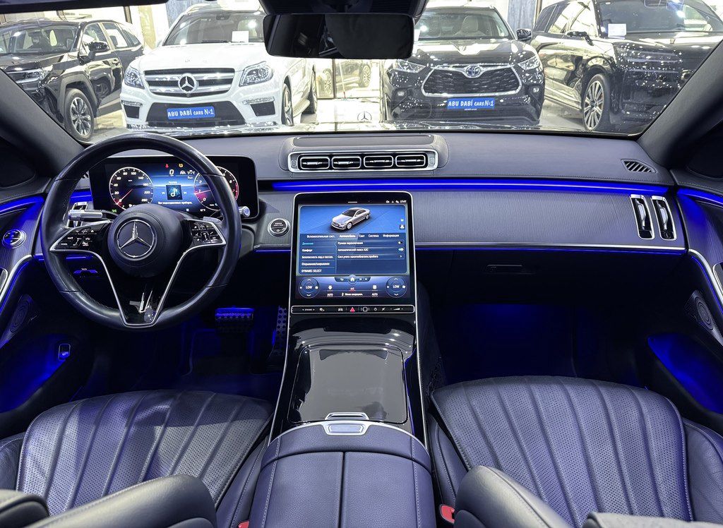 Mercedes S 500 4MATIC, 3.0 L, 2022 il, 41 300 km — Avtomobillər, Bakı (8)