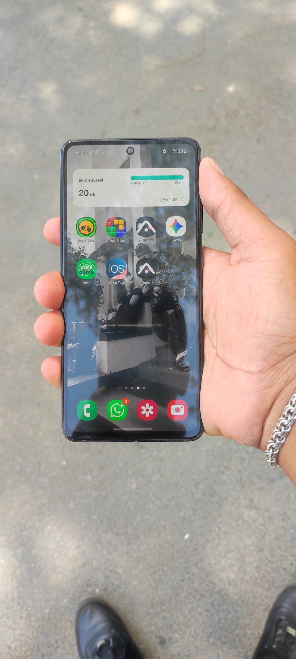 Samsung Galaxy A52, 128 GB, rəng - Qara, Barmaq izi — Samsung, Bakı (7)