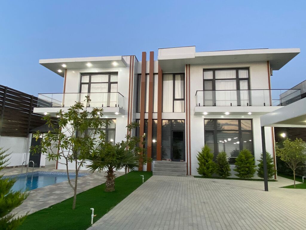 İcarəyə verilir 5 otaqlı həyət evi/bağ evi 300 m² — Ev, villa, Bakı (10)