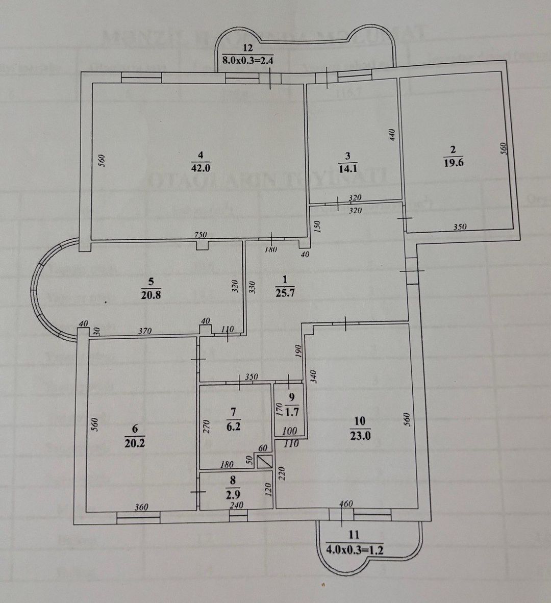 Satılır 5 otaqlı yeni tikili 192 m² — Mənzil, Bakı (8)