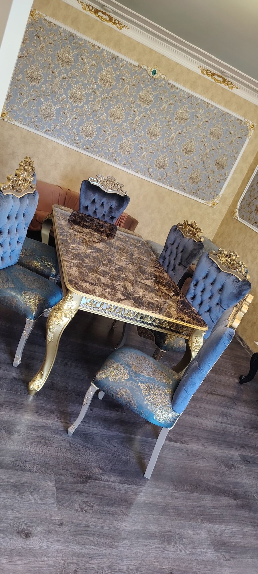 Qonaq otağı üçün, İşlənmiş, 6 stul — Masalar və stullar, Bakı