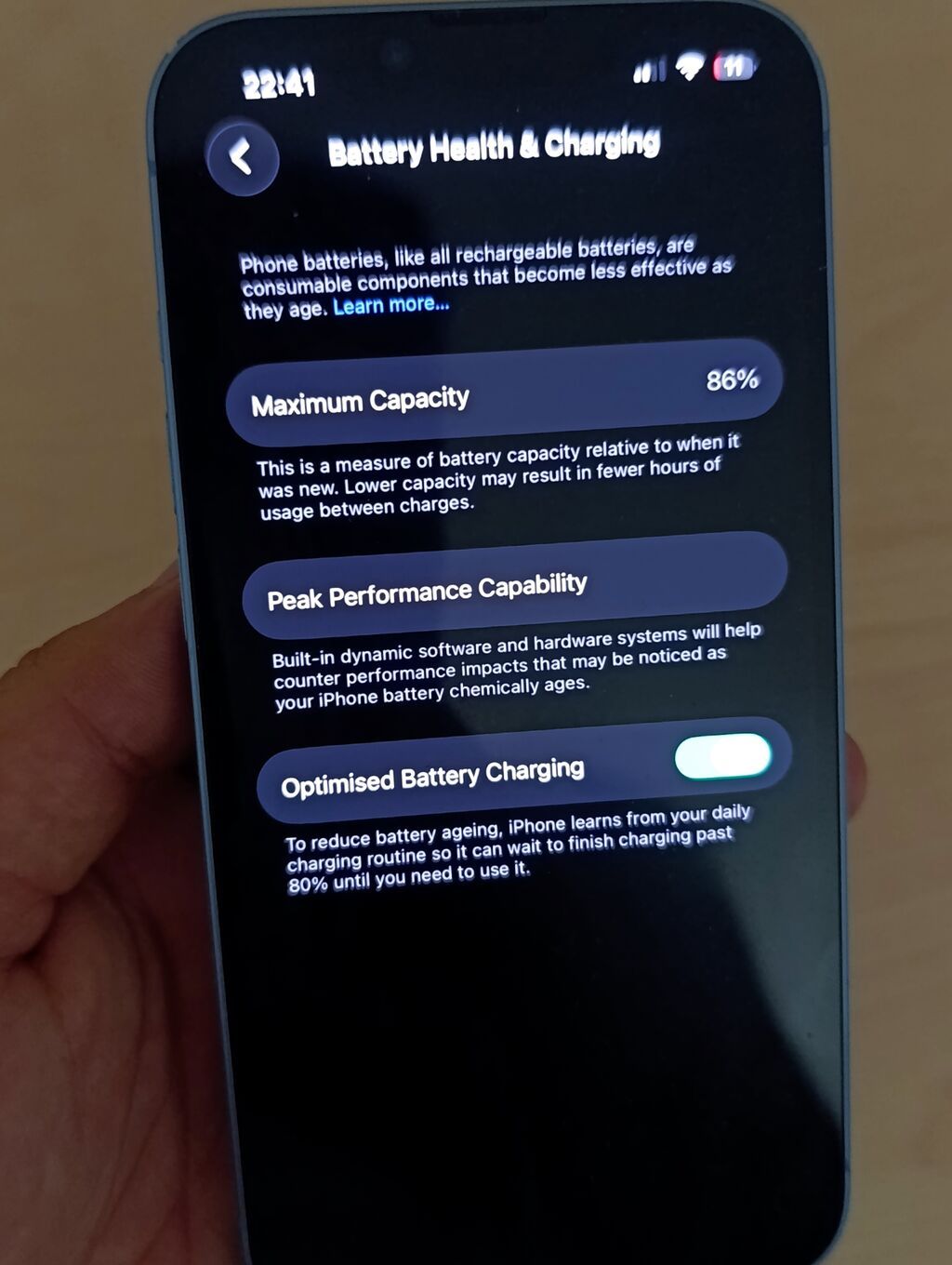 IPhone 14, Mavi, Simsiz şarj — Apple iPhone, Pirəkəşkül (3)
