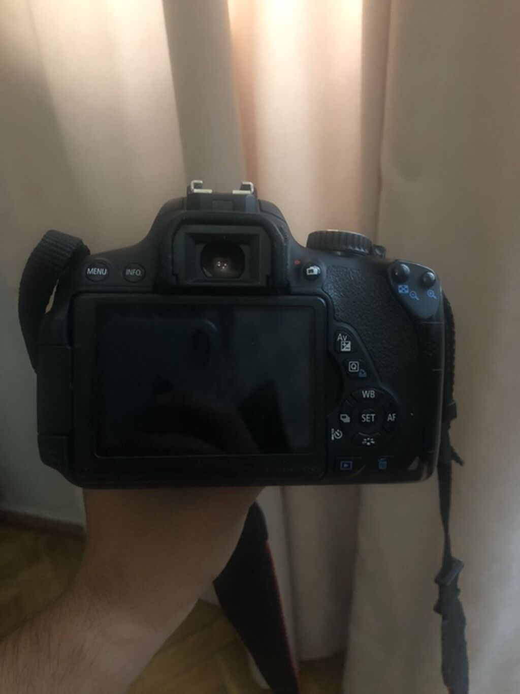 Canon EOS 650D Dslr fotoaparat - Linza: Canon Zoom Lens EF‑S 18‑55mm — Elektronika, Bakı (2)