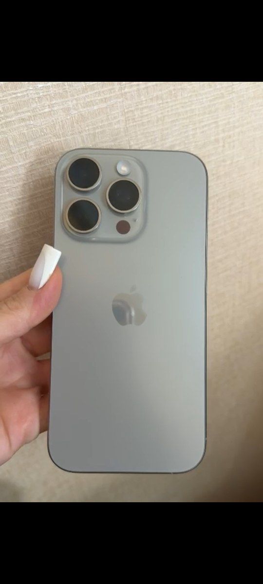 Apple iPhone 16 Pro White Titanium 128GB/8GB — Smartfonlar, Bakı (2)