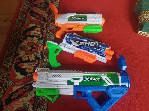 Zuru X-Shot su tabancaları dəsti Təzədir - Brend: Zuru X-Shot - 3 ədəd — Novxanı
