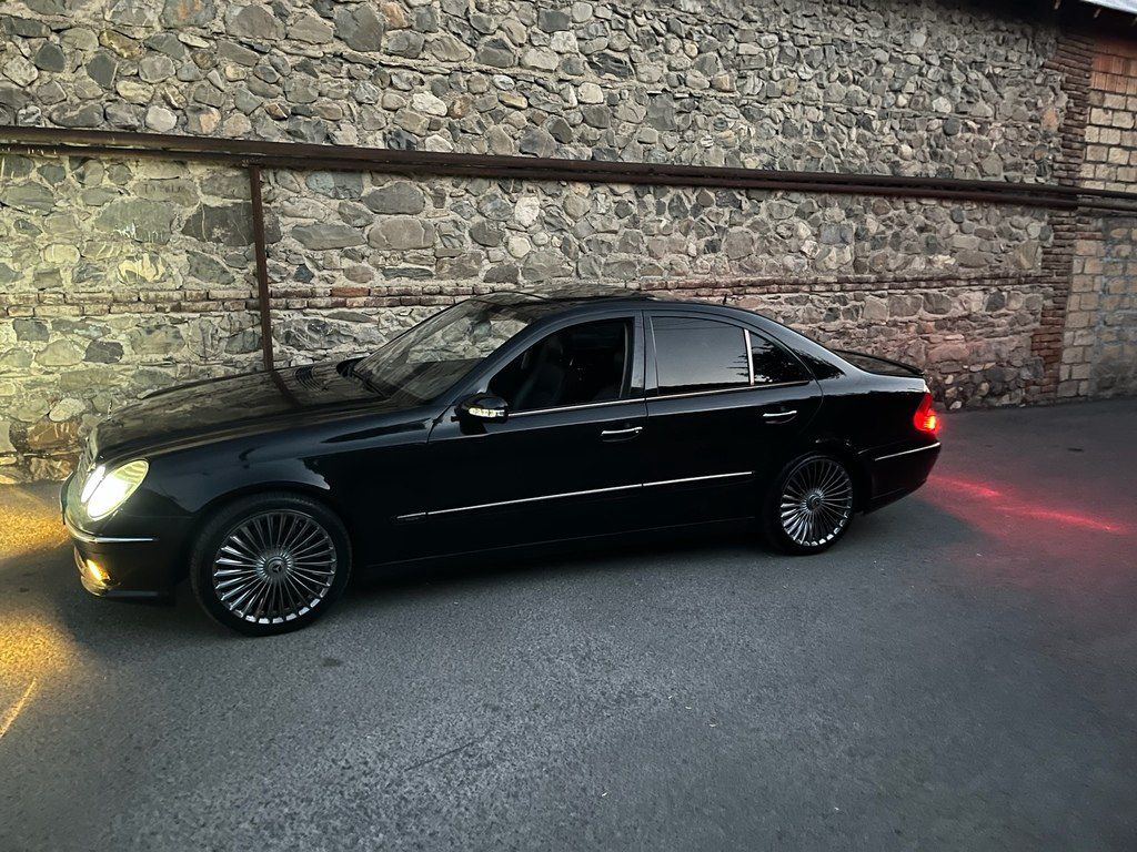 Mercedes E 320, 3.2 L, 2002 il, 265 000 km — Avtomobillər, Şəki (8)