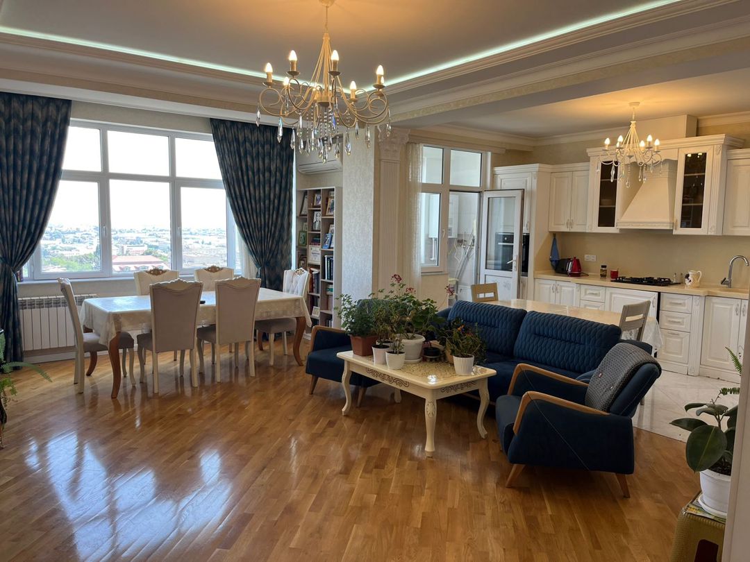 İcarəyə verilir 3 otaqlı yeni tikili 120 m² — Mənzil, Bakı (9)