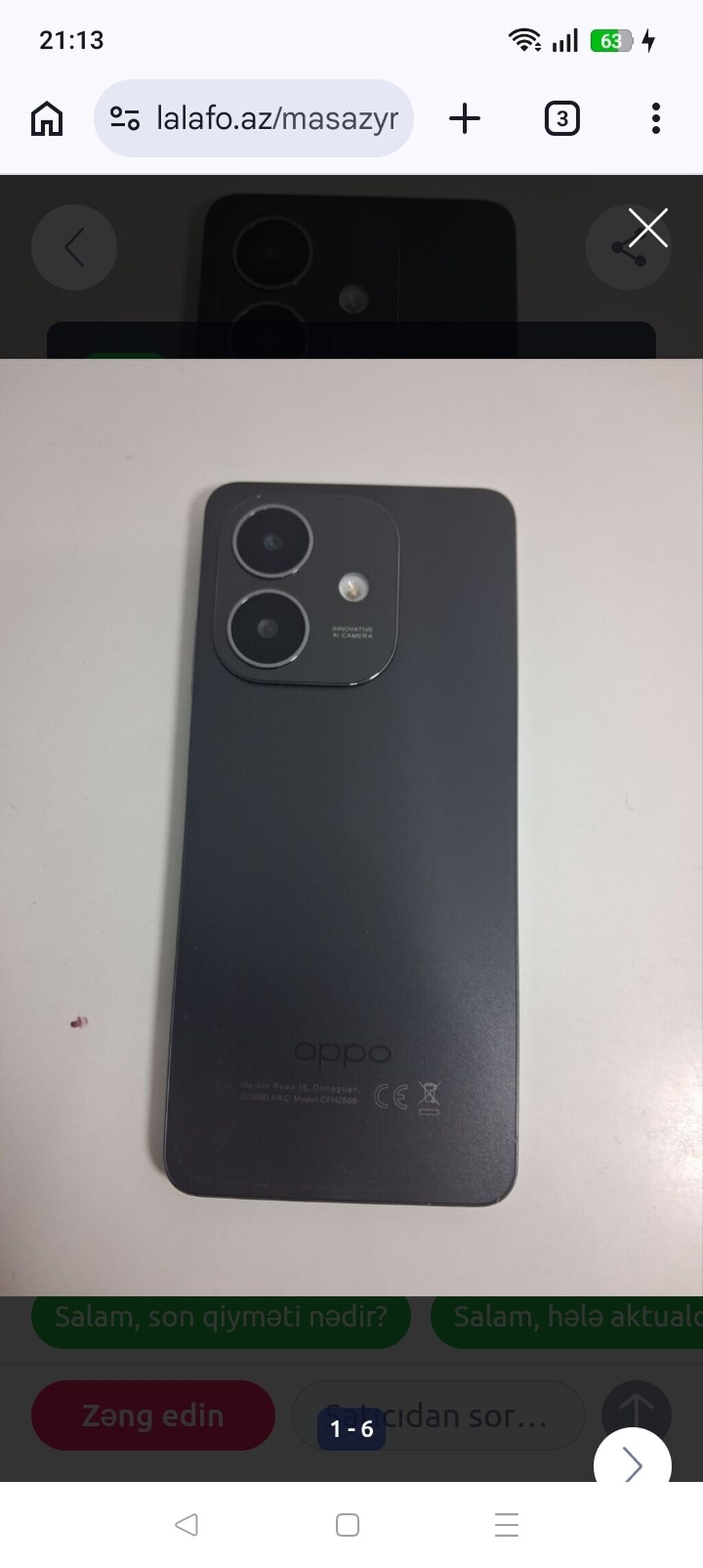Oppo rəng - Qara — OPPO, Bakı (2)
