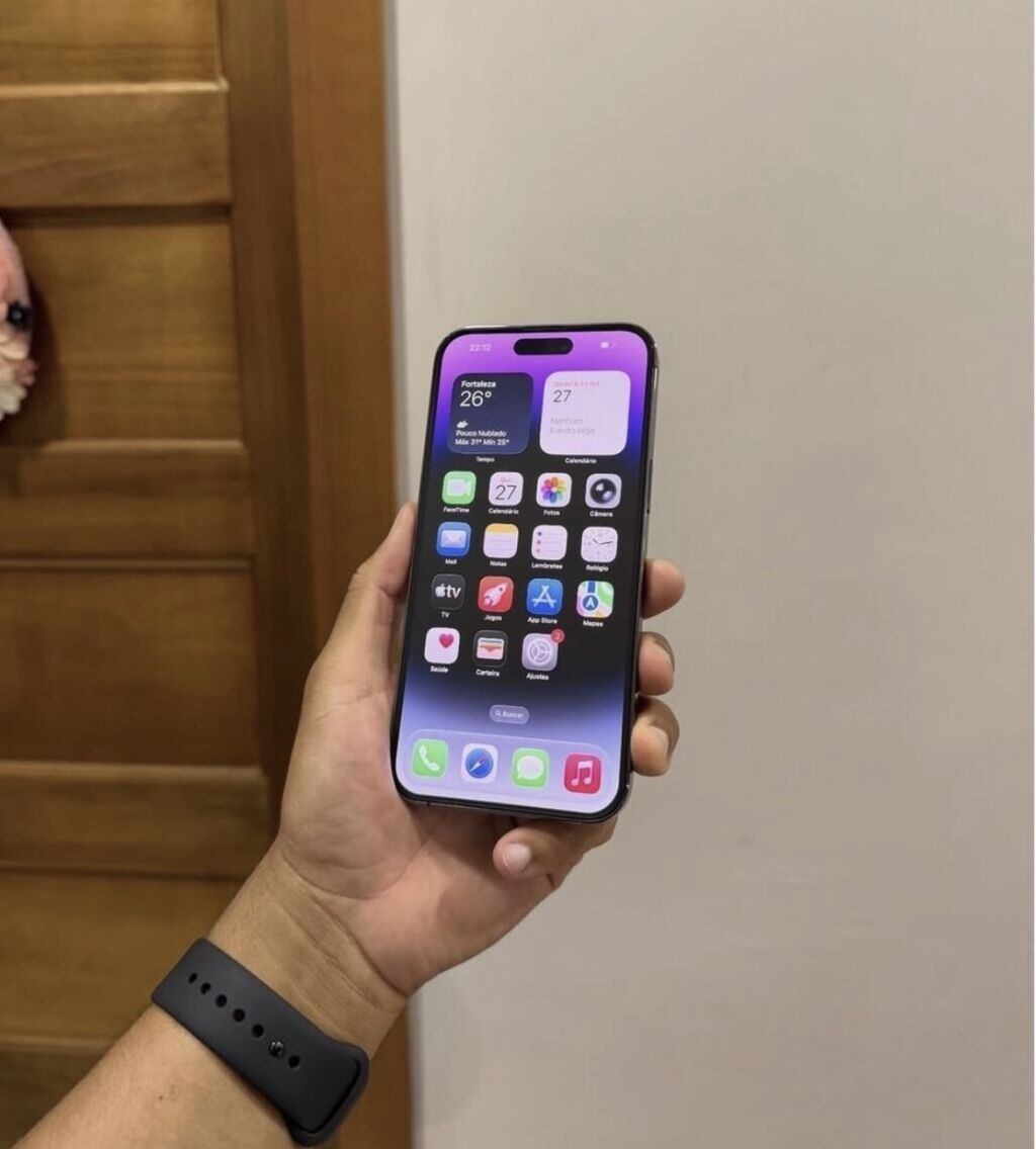 IPhone 14 Pro, 128 GB, Deep Purple, Zəmanət, Simsiz şarj, Face ID — Apple iPhone, Bakı (3)