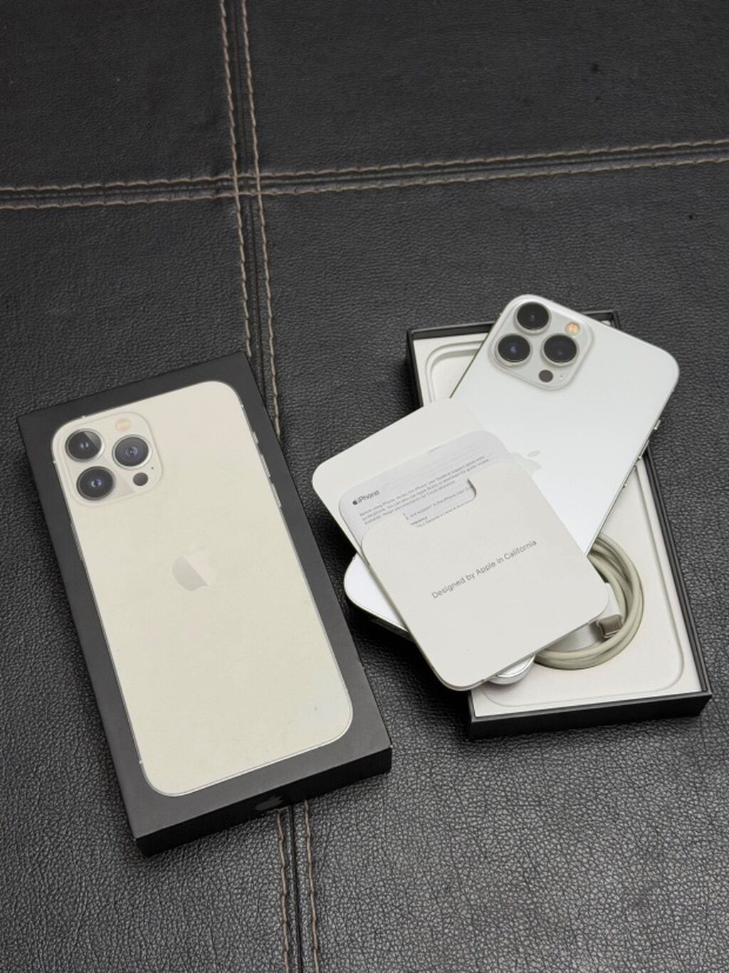 IPhone 13 Pro, 128 GB, Gümüşü, Sənədlərlə — Apple iPhone, Şəmkir (2)