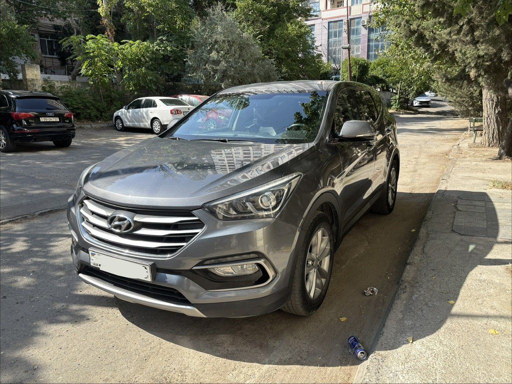 Hyundai Santa Fe, 2.0 L, 2015 il, 184 000 km — Avtomobillər, Bakı (5)