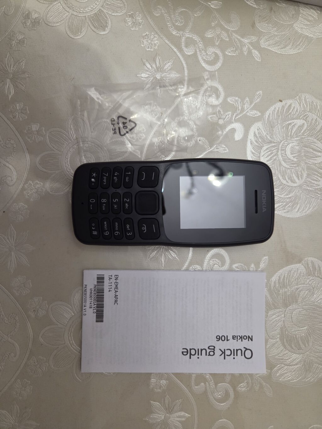 Nokia 106, rəng - Qara, Düyməli — Nokia, Şirvan (2)