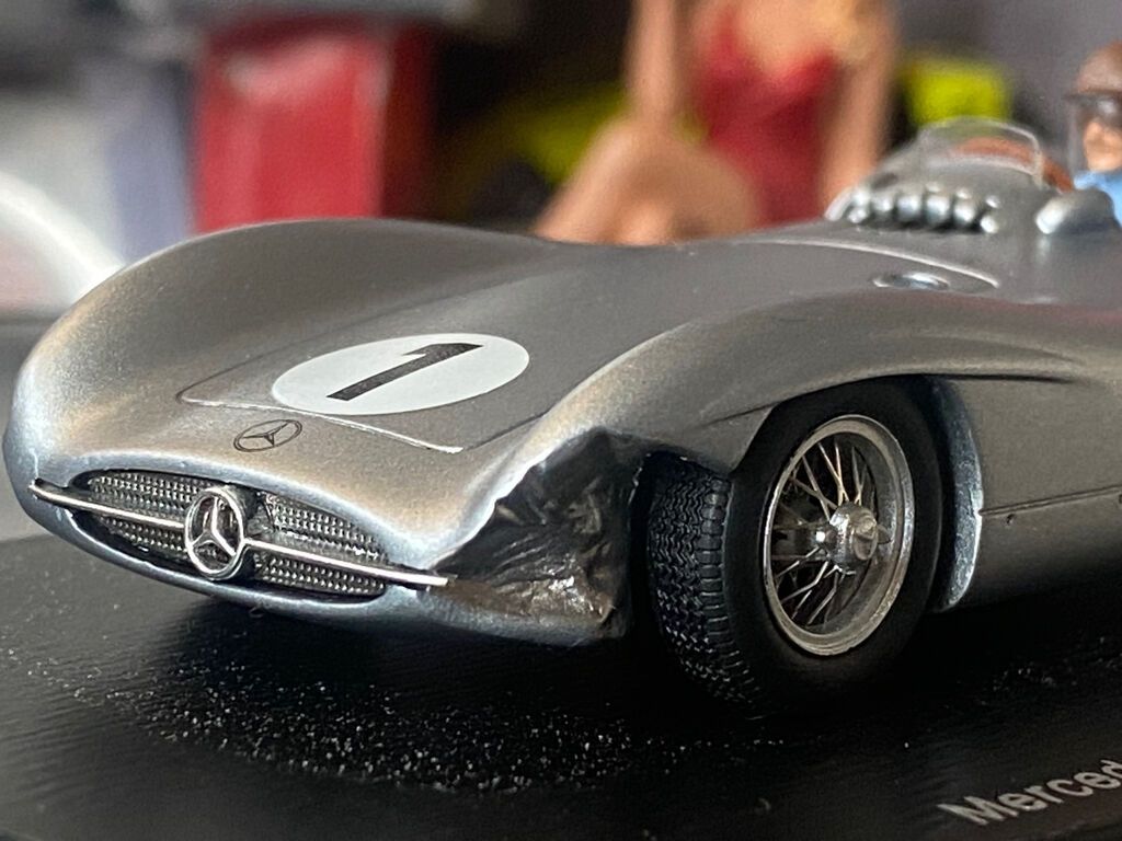 Mercedes, 1954 il, 1:43, Dəmir, Ödənişli çatdırılma — İdman, hobi, istirahət, Bakı (9)