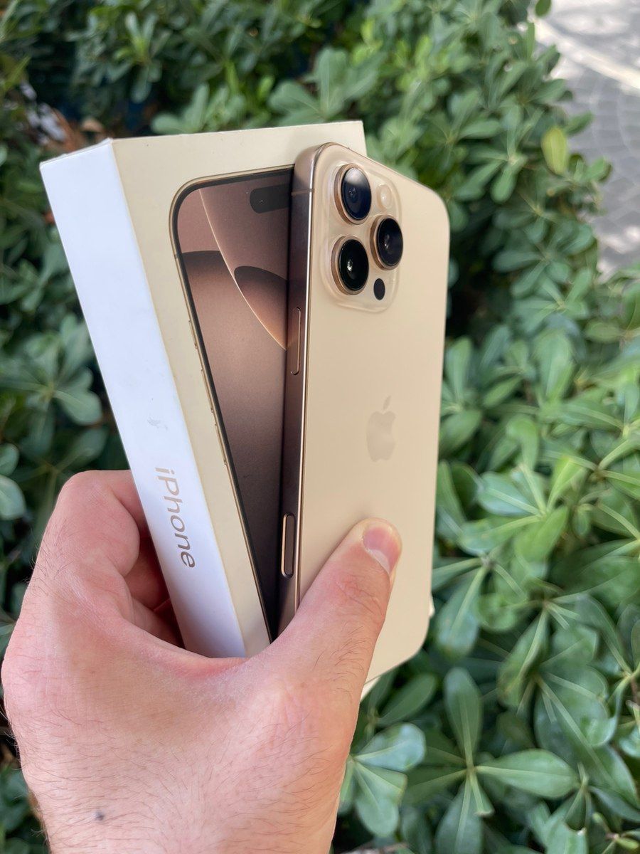 Apple iPhone 16 Pro Max Desert Titanium 256GB/8GB — Smartfonlar, Bakı (4)
