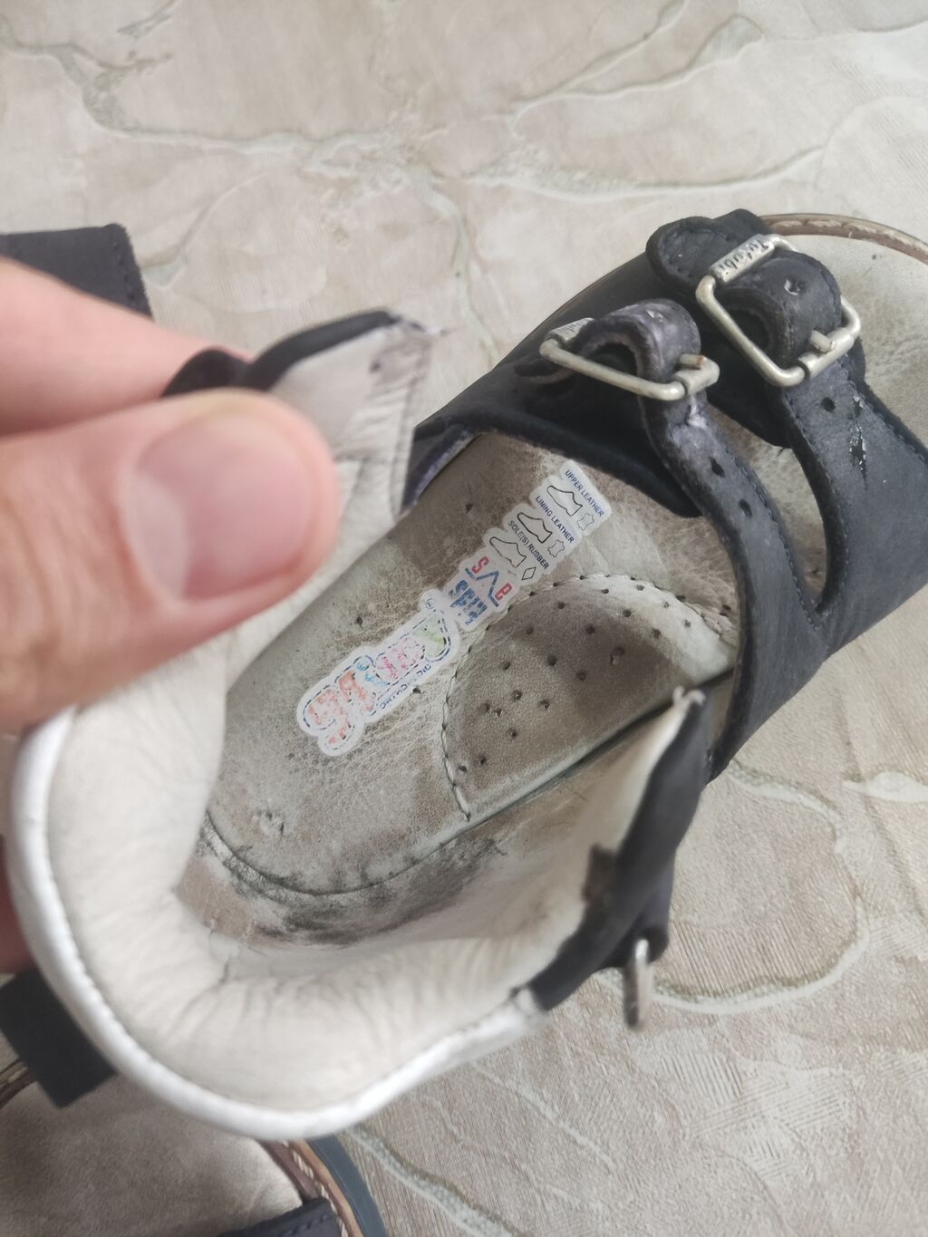 Rəng - Qara Basanojkalar, Ölçü: 15, Uniseks — Ortopedit ayaqqabılar, Bakı (10)