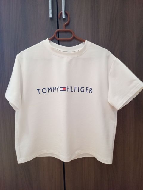 Futbolka, Tommy Hilfiger, L, rəng - Ağ — Bakı