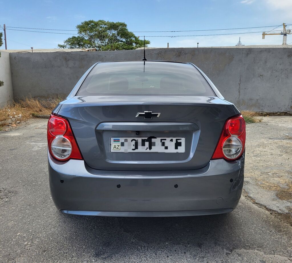 Chevrolet Aveo sedan - Korpus: 4 qapılı sedan, boz (metallic) rəng — Avto, Bakı (4)
