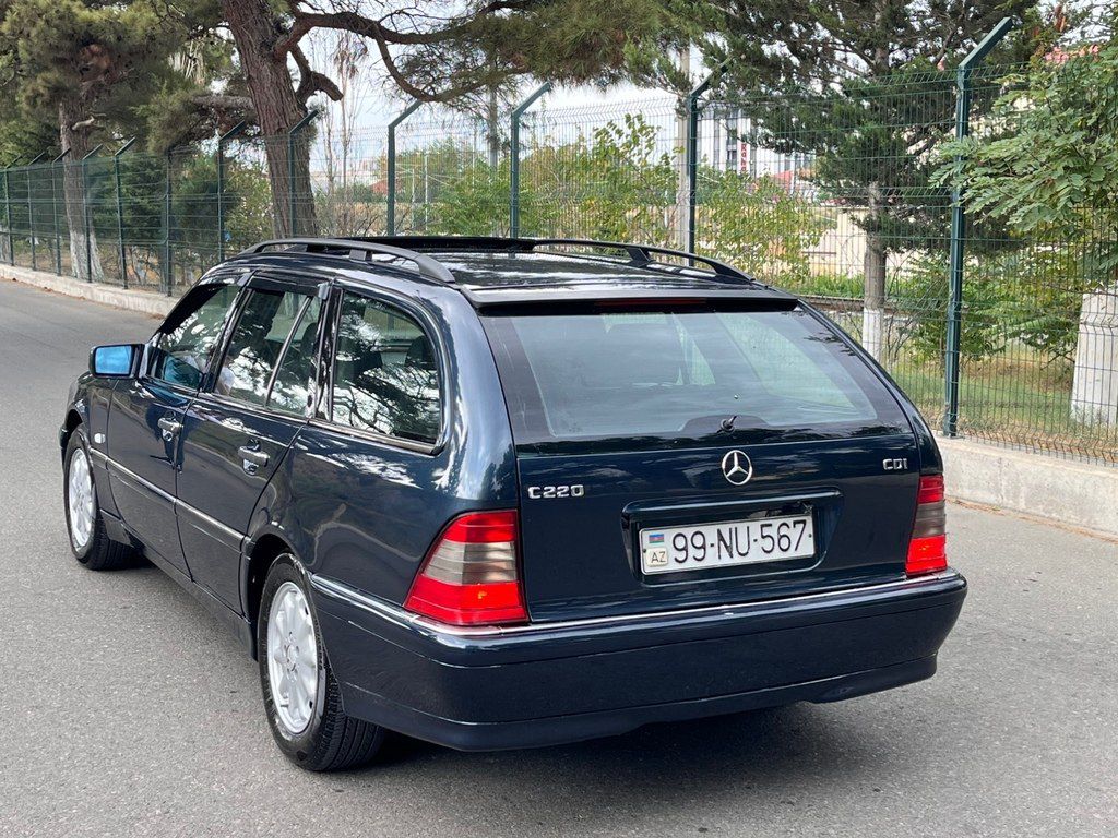 Mercedes C 220, 2.2 L, 1999 il, 487 000 km — Avtomobillər, Bakı (8)