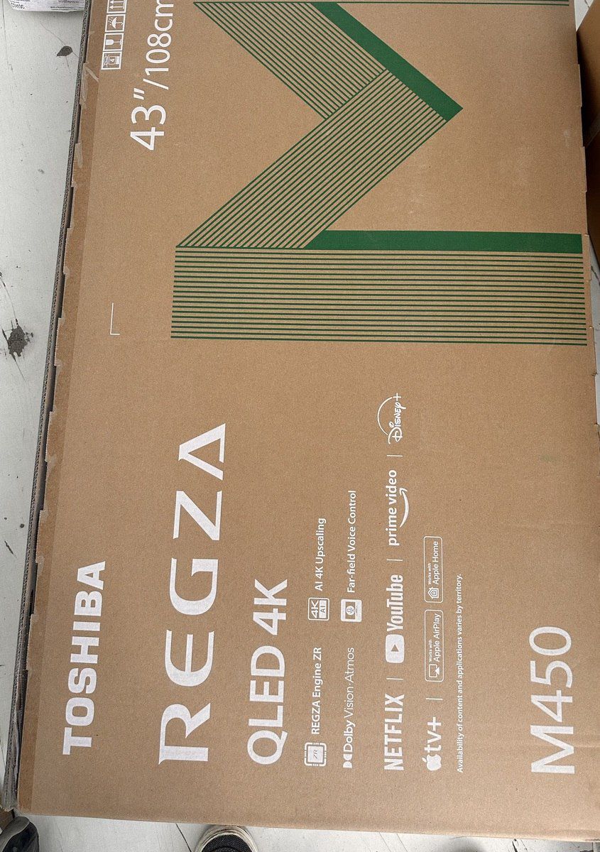 Toshiba QLED 43M450RE televizoru — Elektronika, Bakı (2)